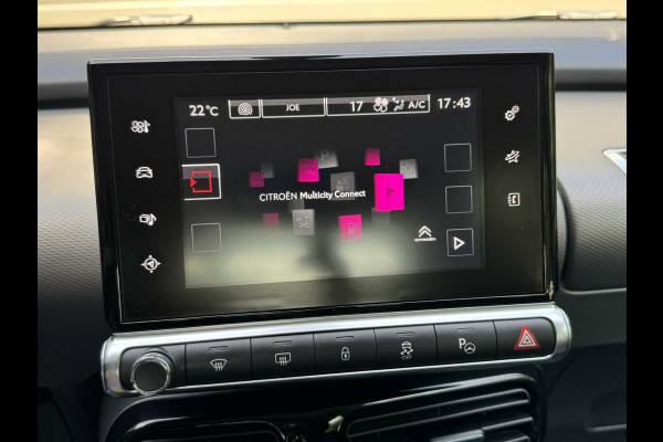 Citroën C4 Cactus 1.2 PureTech Shine 110pk Navigatiesysteem | Climate control | Cruise control | Multifunctioneel stuurwiel | Trekhaak | Isofix |