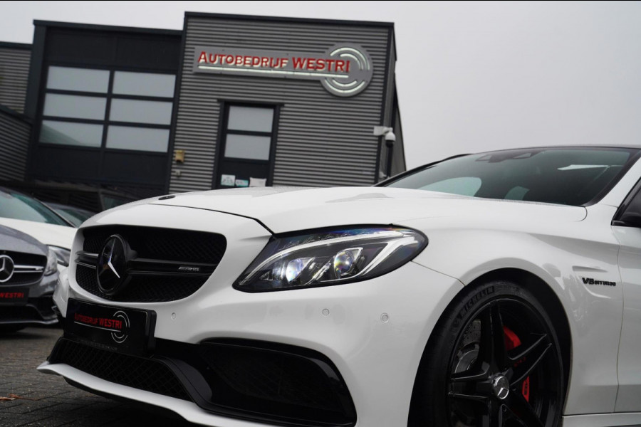 Mercedes-Benz C-Klasse Estate 63 AMG S 510PK | Burmester | Panorama | Leder/Alcantara | C63S | Adaptieve cruise | Camera | NAP |