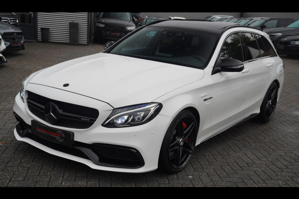 Mercedes-Benz C-Klasse Estate 63 AMG S 510PK | Burmester | Panorama | Leder/Alcantara | C63S | Adaptieve cruise | Camera | NAP |