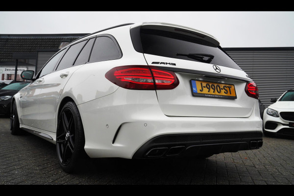 Mercedes-Benz C-Klasse Estate 63 AMG S 510PK | Burmester | Panorama | Leder/Alcantara | C63S | Adaptieve cruise | Camera | NAP |