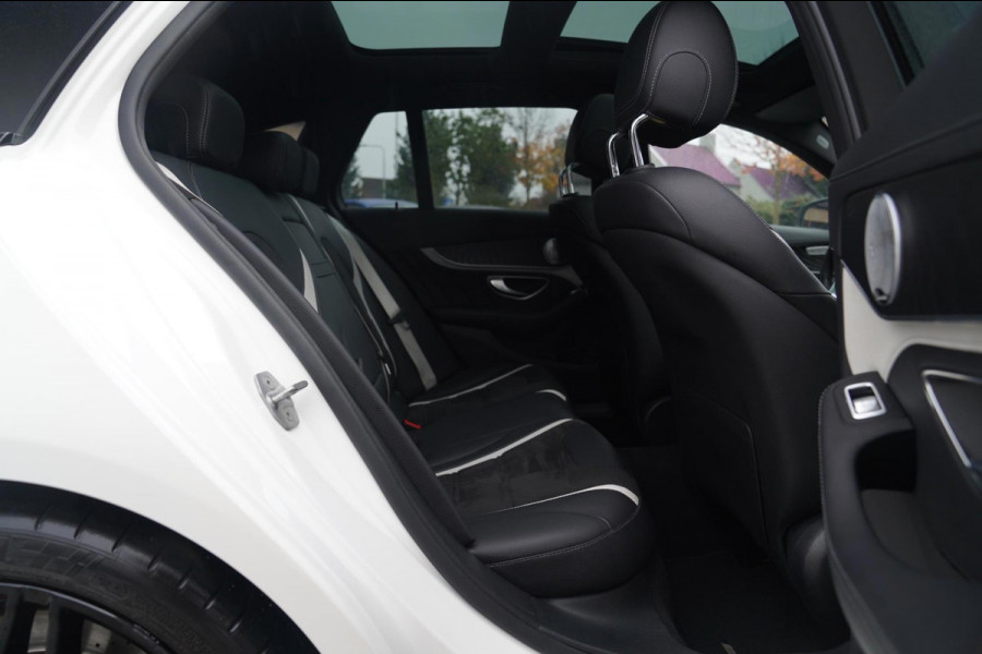Mercedes-Benz C-Klasse Estate 63 AMG S 510PK | Burmester | Panorama | Leder/Alcantara | C63S | Adaptieve cruise | Camera | NAP |