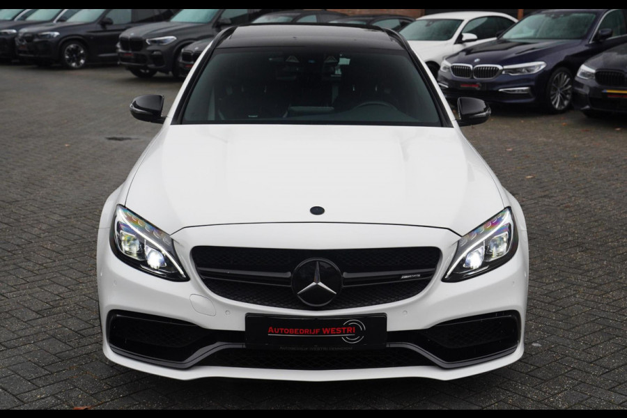 Mercedes-Benz C-Klasse Estate 63 AMG S 510PK | Burmester | Panorama | Leder/Alcantara | C63S | Adaptieve cruise | Camera | NAP |