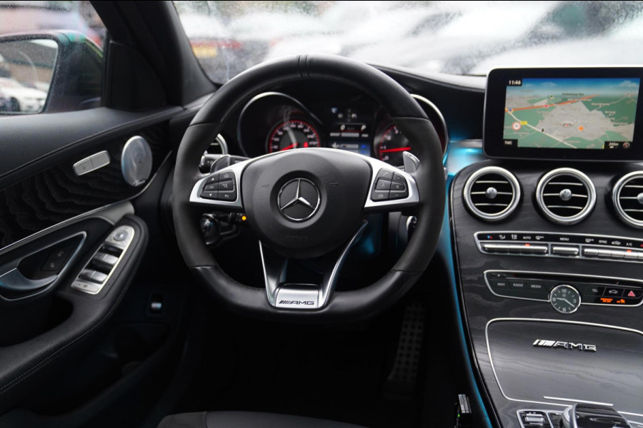 Mercedes-Benz C-Klasse Estate 63 AMG S 510PK | Burmester | Panorama | Leder/Alcantara | C63S | Adaptieve cruise | Camera | NAP |