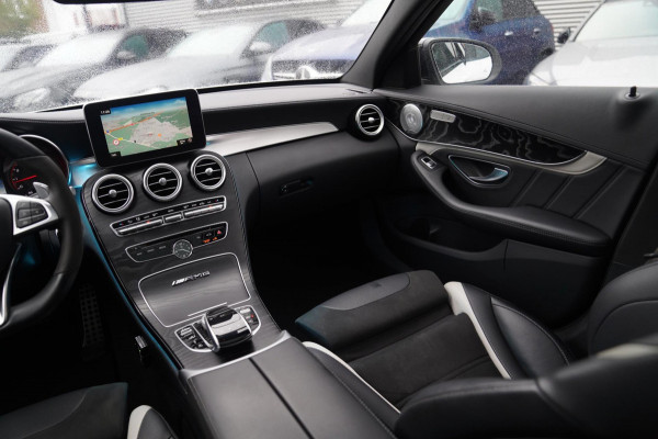 Mercedes-Benz C-Klasse Estate 63 AMG S 510PK | Burmester | Panorama | Leder/Alcantara | C63S | Adaptieve cruise | Camera | NAP |