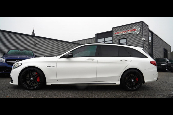 Mercedes-Benz C-Klasse Estate 63 AMG S 510PK | Burmester | Panorama | Leder/Alcantara | C63S | Adaptieve cruise | Camera | NAP |