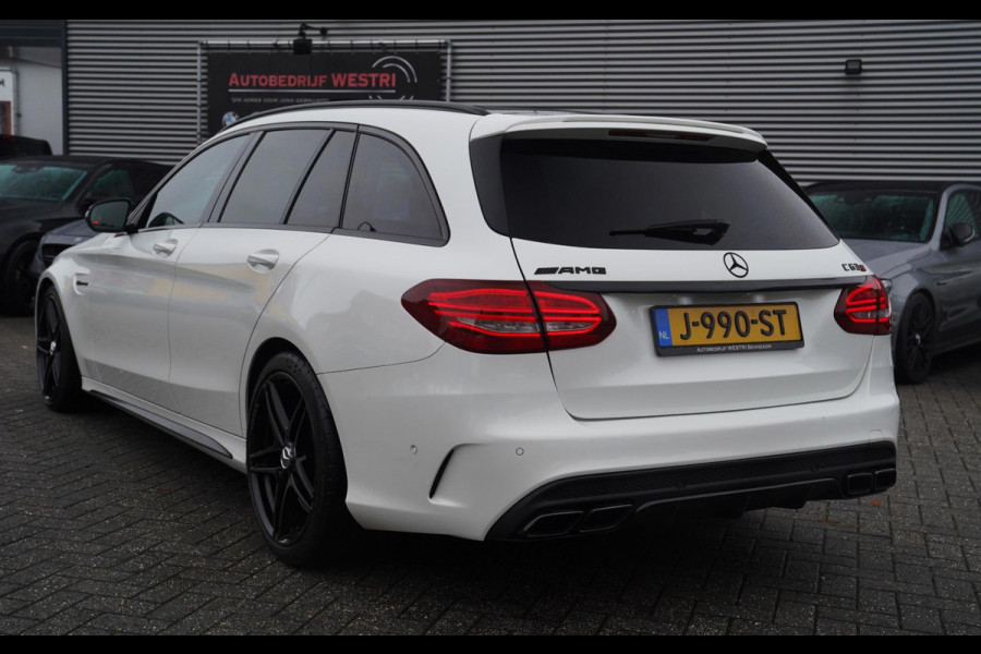 Mercedes-Benz C-Klasse Estate 63 AMG S 510PK | Burmester | Panorama | Leder/Alcantara | C63S | Adaptieve cruise | Camera | NAP |
