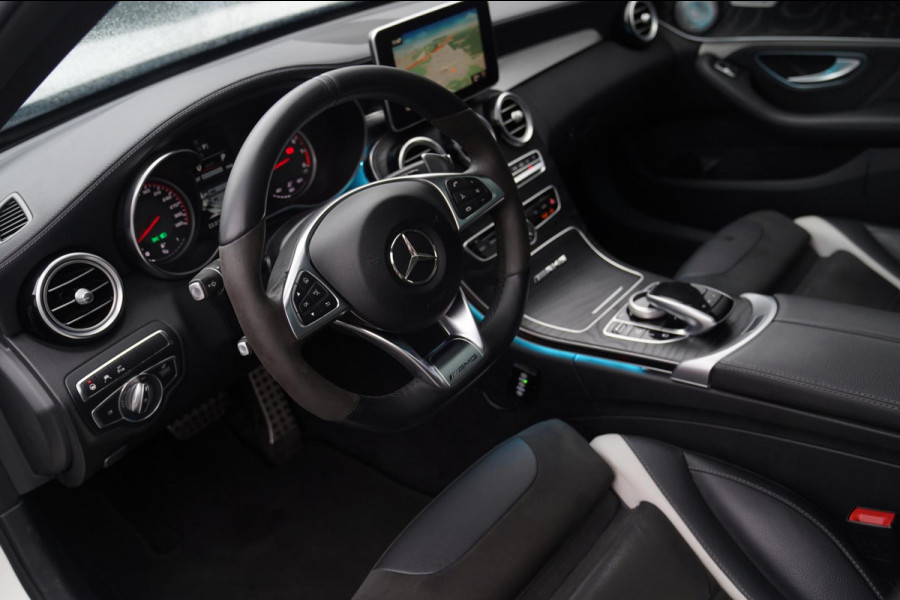 Mercedes-Benz C-Klasse Estate 63 AMG S 510PK | Burmester | Panorama | Leder/Alcantara | C63S | Adaptieve cruise | Camera | NAP |