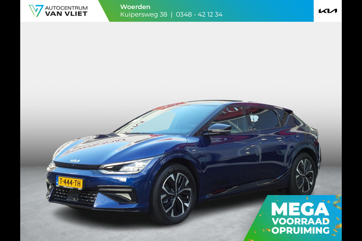 Kia Ev6 GT-Line 77.4 kWh | Stoelverwarming en -ventilatie | Electr. schuifdak Kia Ev6 GT-Line 77.4 kWh | Stoelverwarming en -ventilatie | Electr. schuifdak