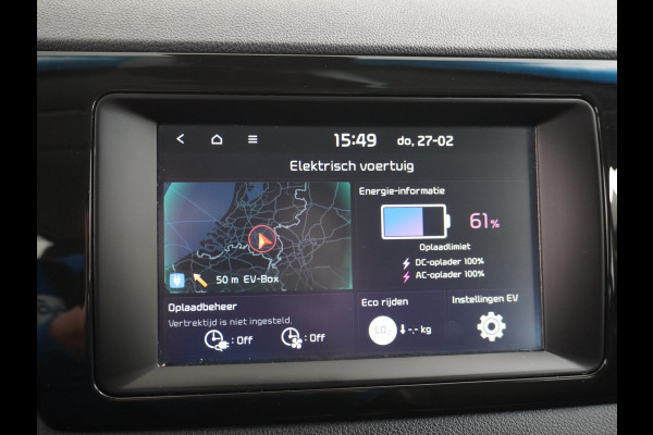 Kia e-Niro 64kWh AUT 204pk Navi Auto-Pilot Adaptive-Cruise+stop&go Apple Carplay Android Auto Pdc Led Ecc Keyless 1/2 Leder DynamicLine AEB Braking Lmv 17" Lane Assist Dwarsverkeerwaarsching 100% Dealeronderhouden Origineel Nederlandse auto