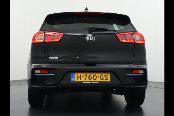 Kia e-Niro 64kWh AUT 204pk Navi Auto-Pilot Adaptive-Cruise+stop&go Apple Carplay Android Auto Pdc Led Ecc Keyless 1/2 Leder DynamicLine AEB Braking Lmv 17" Lane Assist Dwarsverkeerwaarsching 100% Dealeronderhouden Origineel Nederlandse auto