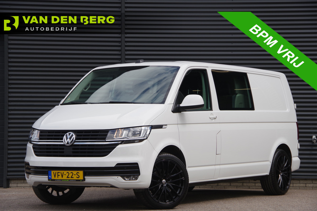 Volkswagen Transporter 2.0 TDI L2 30 DC-5P, 150PK AUT. TREKHAAK, CAMERA, NAVI, CRUISE, AIRCO, VOORRUIT VERWARMING, DUBBELE CABINE Volkswagen Transporter 2.0 TDI L2 30 DC-5P, 150PK AUT. TREKHAAK, CAMERA, NAVI, CRUISE, AIRCO, VOORRUIT VERWARMING, DUBBELE CABINE
