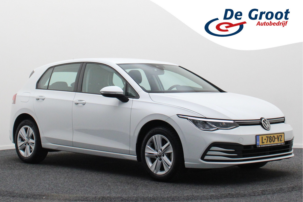 Volkswagen Golf 1.0 TSI Life LED, Adapt. Cruise, Apple Carplay, Stuur-/Stoelverw., PDC Volkswagen Golf 1.0 TSI Life LED, Adapt. Cruise, Apple Carplay, Stuur-/Stoelverw., PDC