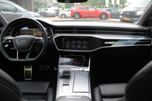 Audi A6 Avant 55 TFSI quattro Design Pro Line Plus / Trekhaak / Camera / Head-up / Achterasbesturing / Luchtvering / Softclose / B&O / Leder / Interieurvoorverwarming / Dodehoek / DAB / ACC / Stoelverwarming 4x