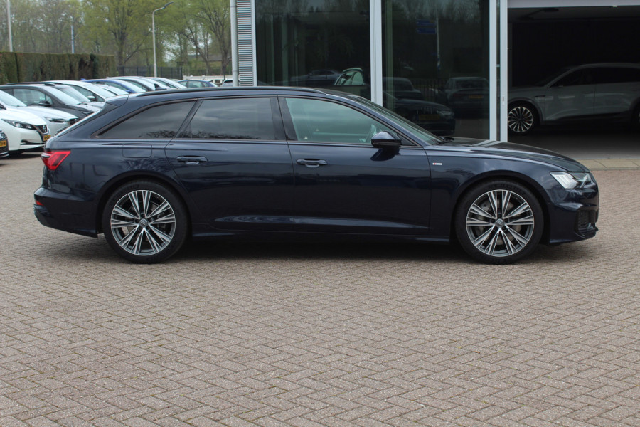 Audi A6 Avant 55 TFSI quattro Design Pro Line Plus / Trekhaak / Camera / Head-up / Achterasbesturing / Luchtvering / Softclose / B&O / Leder / Interieurvoorverwarming / Dodehoek / DAB / ACC / Stoelverwarming 4x