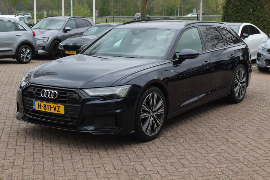 Audi A6 Avant 55 TFSI quattro Design Pro Line Plus / Trekhaak / Camera / Head-up / Achterasbesturing / Luchtvering / Softclose / B&O / Leder / Interieurvoorverwarming / Dodehoek / DAB / ACC / Stoelverwarming 4x