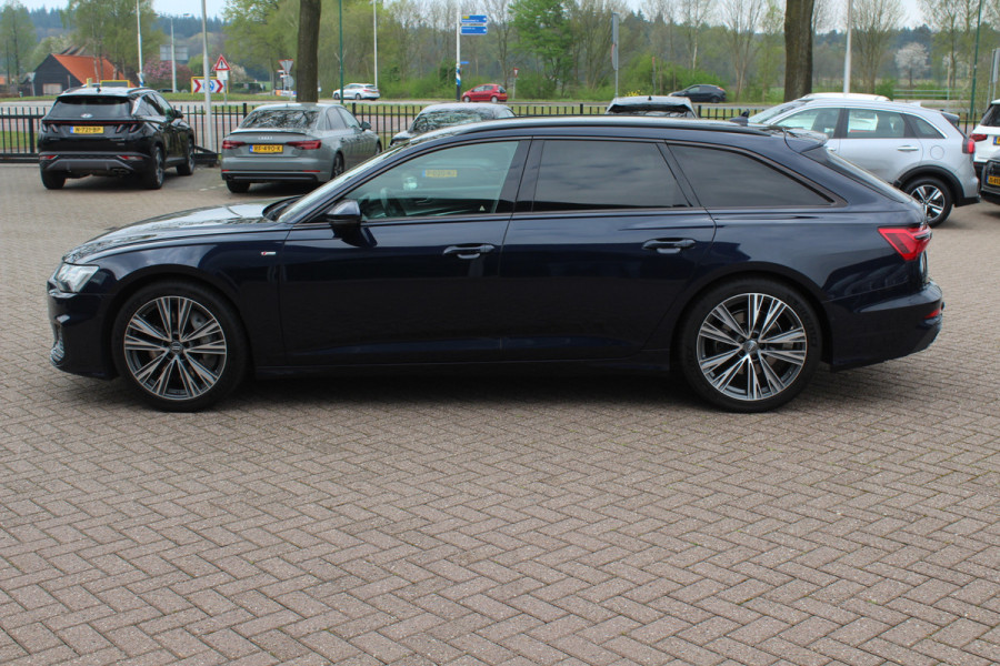 Audi A6 Avant 55 TFSI quattro Design Pro Line Plus / Trekhaak / Camera / Head-up / Achterasbesturing / Luchtvering / Softclose / B&O / Leder / Interieurvoorverwarming / Dodehoek / DAB / ACC / Stoelverwarming 4x