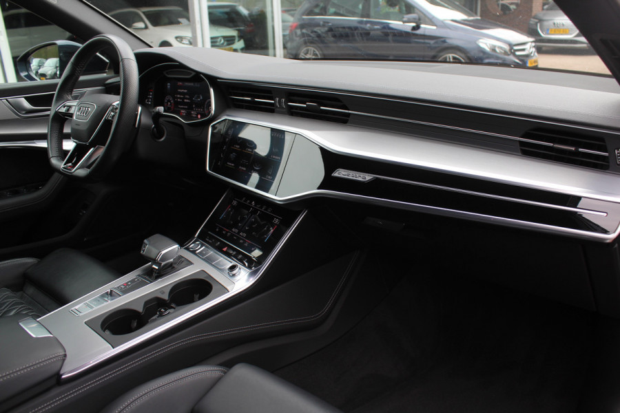 Audi A6 Avant 55 TFSI quattro Design Pro Line Plus / Trekhaak / Camera / Head-up / Achterasbesturing / Luchtvering / Softclose / B&O / Leder / Interieurvoorverwarming / Dodehoek / DAB / ACC / Stoelverwarming 4x
