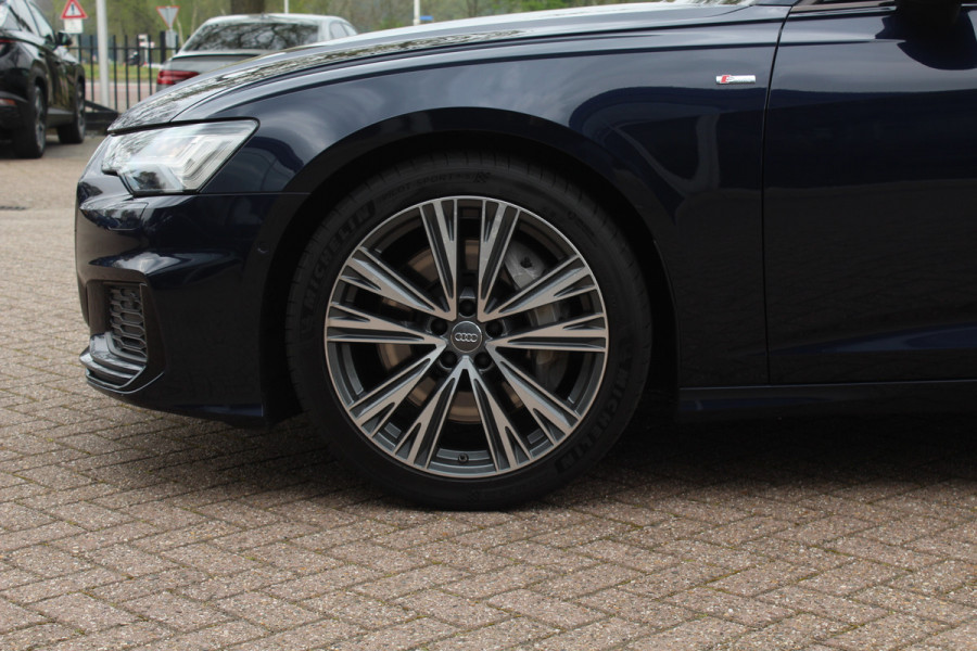 Audi A6 Avant 55 TFSI quattro Design Pro Line Plus / Trekhaak / Camera / Head-up / Achterasbesturing / Luchtvering / Softclose / B&O / Leder / Interieurvoorverwarming / Dodehoek / DAB / ACC / Stoelverwarming 4x