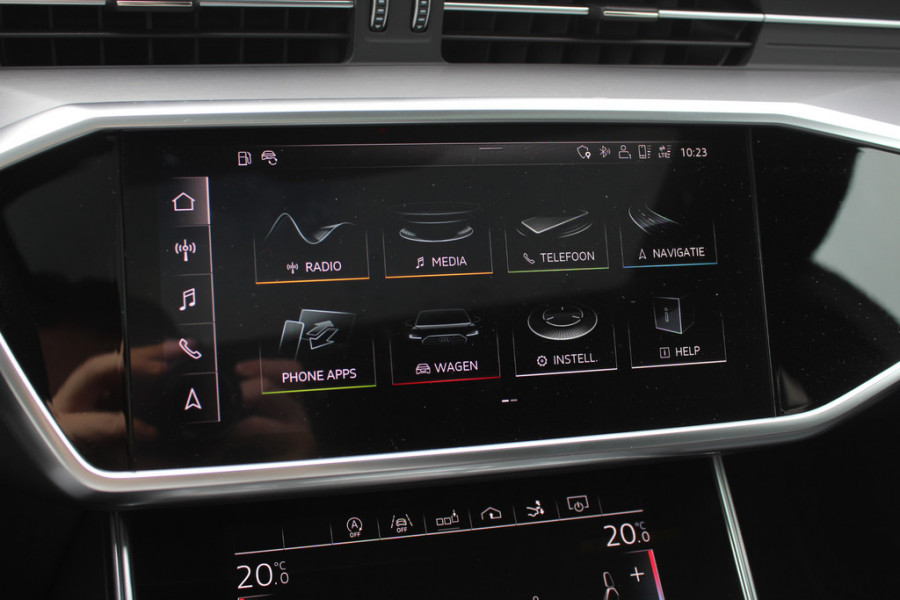 Audi A6 Avant 55 TFSI quattro Design Pro Line Plus / Trekhaak / Camera / Head-up / Achterasbesturing / Luchtvering / Softclose / B&O / Leder / Interieurvoorverwarming / Dodehoek / DAB / ACC / Stoelverwarming 4x