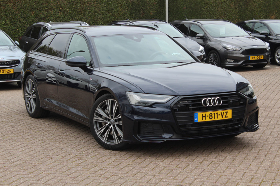 Audi A6 Avant 55 TFSI quattro Design Pro Line Plus / Trekhaak / Camera / Head-up / Achterasbesturing / Luchtvering / Softclose / B&O / Leder / Interieurvoorverwarming / Dodehoek / DAB / ACC / Stoelverwarming 4x