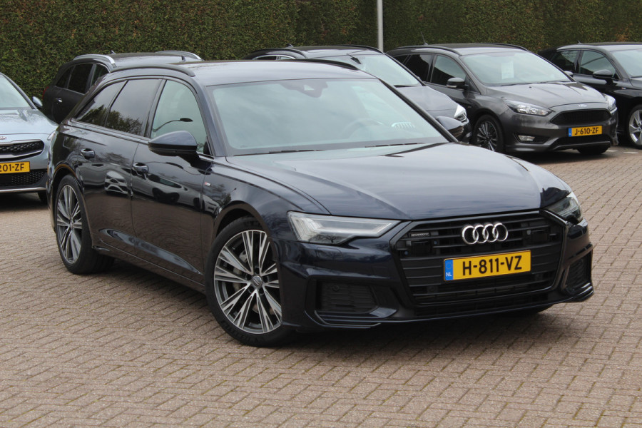 Audi A6 Avant 55 TFSI quattro Design Pro Line Plus / Trekhaak / Camera / Head-up / Achterasbesturing / Luchtvering / Softclose / B&O / Leder / Interieurvoorverwarming / Dodehoek / DAB / ACC / Stoelverwarming 4x