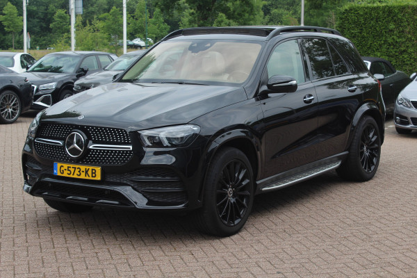 Mercedes-Benz GLE 450 4MATIC Premium Plus / Panoramadak / 360Camera / Burmester / 21'' / Head-up / Luchtvering / Treeplanken / Stoelventilatie / Stuurverwarming / Dodehoek / DAB / ACC