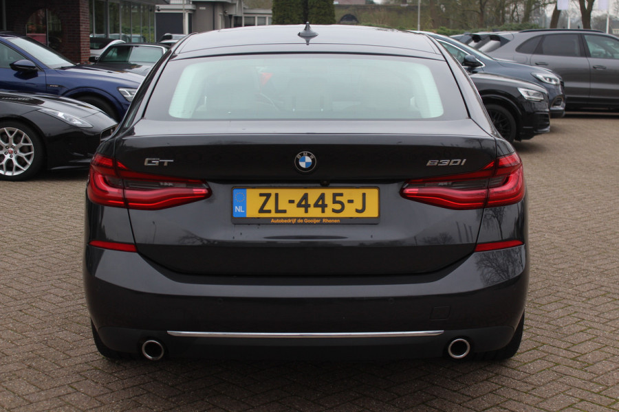 BMW 6 Serie Gran Turismo 630i High Exe. Edition 68.661 km! / Panoramadak / 360Camera / Head-up / Luchtvering / 20'' / Luxe Leder / Safety Pack / Luxury Line / Navigatie / Stoelverwarming