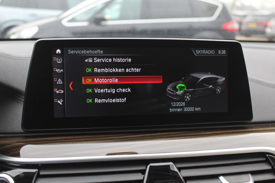 BMW 6 Serie Gran Turismo 630i High Exe. Edition 68.661 km! / Panoramadak / 360Camera / Head-up / Luchtvering / 20'' / Luxe Leder / Safety Pack / Luxury Line / Navigatie / Stoelverwarming