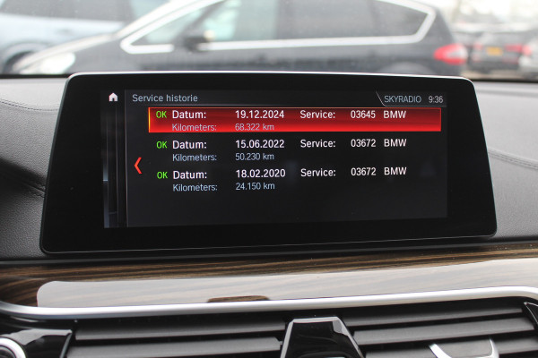BMW 6 Serie Gran Turismo 630i High Exe. Edition 68.661 km! / Panoramadak / 360Camera / Head-up / Luchtvering / 20'' / Luxe Leder / Safety Pack / Luxury Line / Navigatie / Stoelverwarming