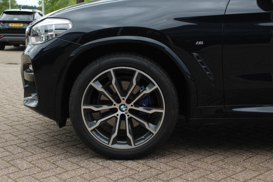 BMW X3 xDrive30i High Exe. M Sport / Trekhaak / Panoramadak / 360Camera / Head-up / Keyless / 20'' / Leder / Navigatie / ACC / Dodehoek / DAB / Stoelverwarming
