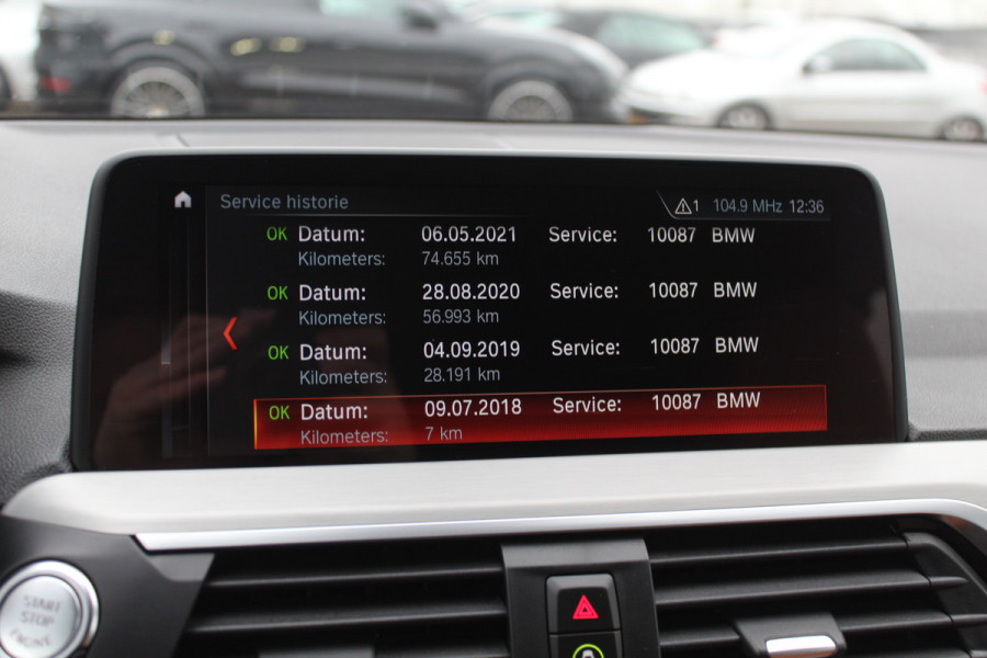 BMW X3 xDrive30i High Exe. M Sport / Trekhaak / Panoramadak / 360Camera / Head-up / Keyless / 20'' / Leder / Navigatie / ACC / Dodehoek / DAB / Stoelverwarming
