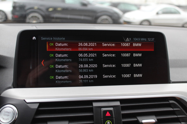 BMW X3 xDrive30i High Exe. M Sport / Trekhaak / Panoramadak / 360Camera / Head-up / Keyless / 20'' / Leder / Navigatie / ACC / Dodehoek / DAB / Stoelverwarming