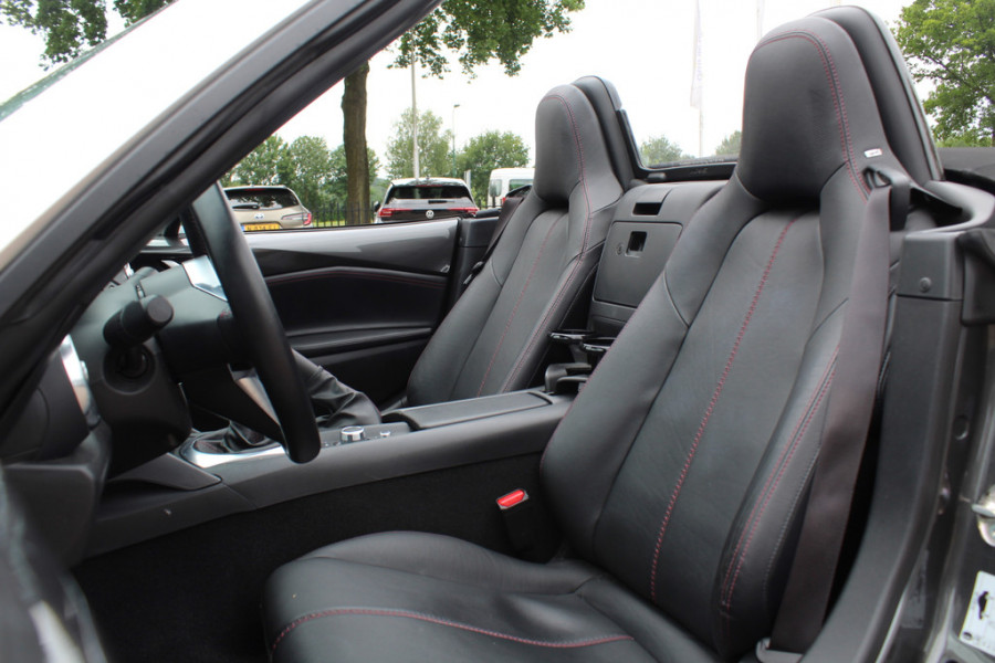 Mazda MX-5 1.5 SkyActiv-G 132 GT-M 18.925 km! / Camera / Leder / Keyless / Sportstoelen / Navigatie / DAB / Cruise Control