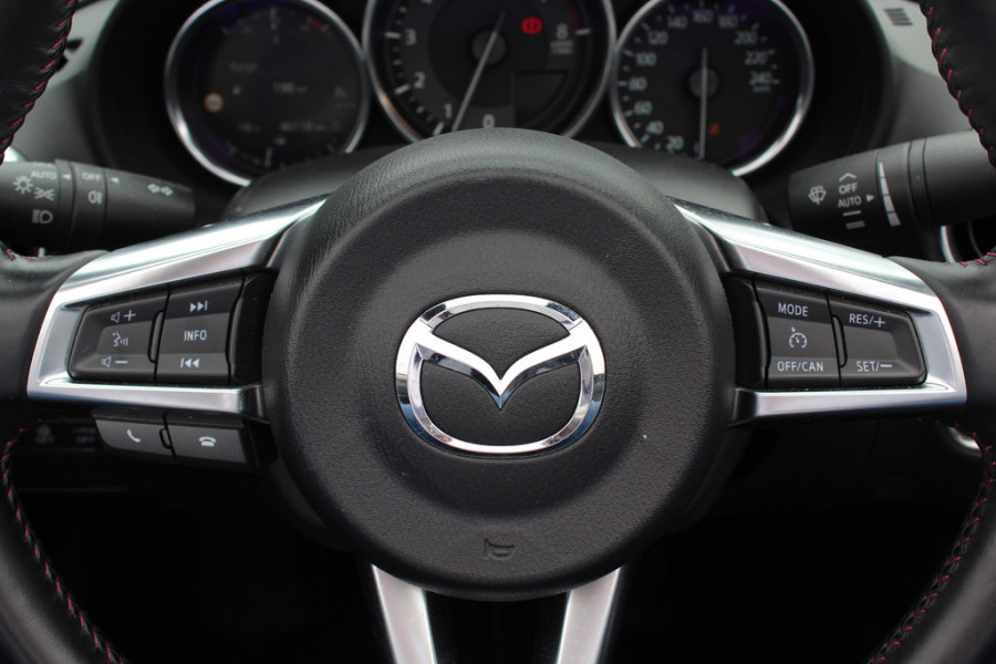 Mazda MX-5 1.5 SkyActiv-G 132 GT-M 18.925 km! / Camera / Leder / Keyless / Sportstoelen / Navigatie / DAB / Cruise Control