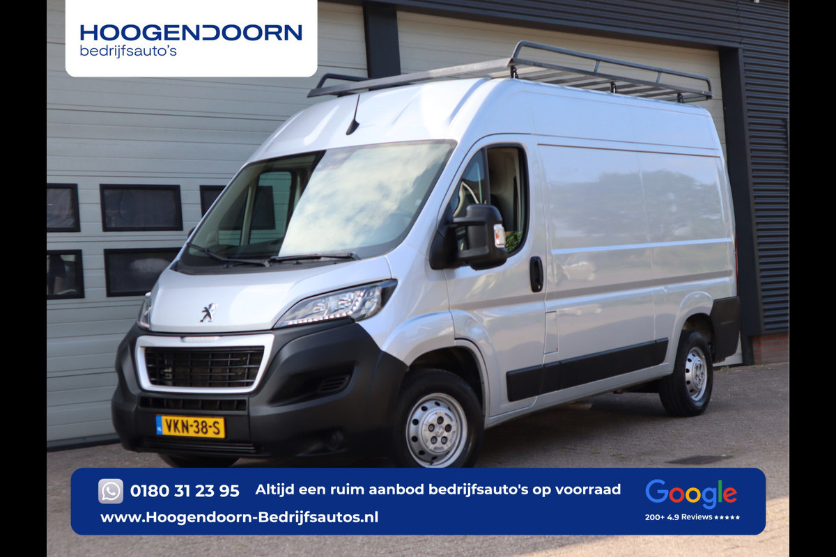 Peugeot Boxer 330 2.2 BlueHDi 141pk Euro 6 L2H2 - Imperiaal - Trekhaak - NAP Peugeot Boxer 330 2.2 BlueHDi 141pk Euro 6 L2H2 - Imperiaal - Trekhaak - NAP