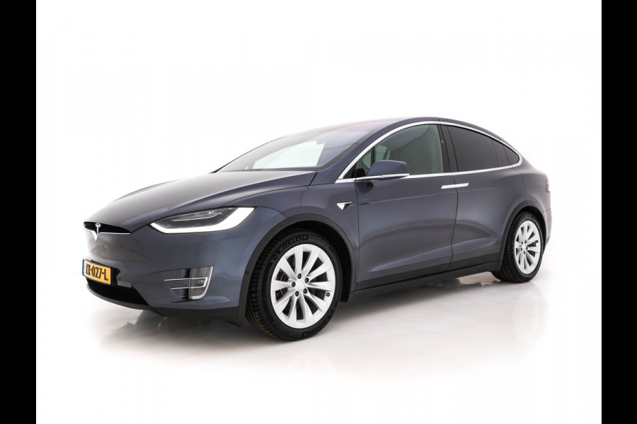 Tesla Model X 100D AWD [ 3-Fase ] Aut. *PANO-WINDOW | AUTO-PILOT | FULL-LEATHER | TOWBAR | CCS-FASTLOADER | NAVI-FULLMAP | FULL-LED | AIR-SUSPENSION | DIGI-COCKPIT | KEYLESS | CAMERA | DAB+ | HEATED-COMFORT-SEATS | 20''ALU*
