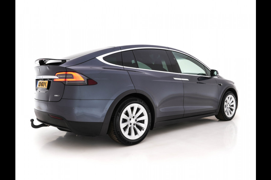 Tesla Model X 100D AWD [ 3-Fase ] Aut. *PANO-WINDOW | AUTO-PILOT | FULL-LEATHER | TOWBAR | CCS-FASTLOADER | NAVI-FULLMAP | FULL-LED | AIR-SUSPENSION | DIGI-COCKPIT | KEYLESS | CAMERA | DAB+ | HEATED-COMFORT-SEATS | 20''ALU*