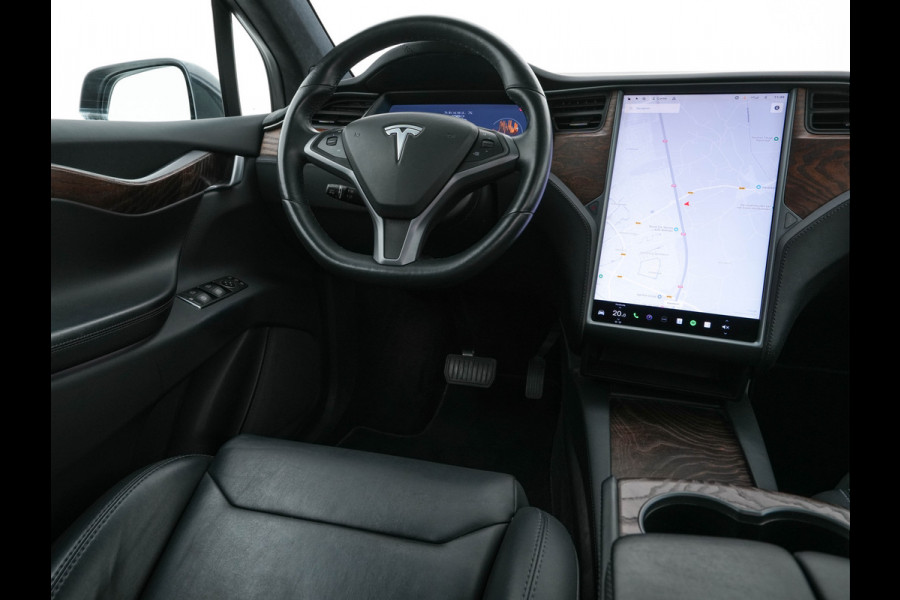 Tesla Model X 100D AWD [ 3-Fase ] Aut. *PANO-WINDOW | AUTO-PILOT | FULL-LEATHER | TOWBAR | CCS-FASTLOADER | NAVI-FULLMAP | FULL-LED | AIR-SUSPENSION | DIGI-COCKPIT | KEYLESS | CAMERA | DAB+ | HEATED-COMFORT-SEATS | 20''ALU*