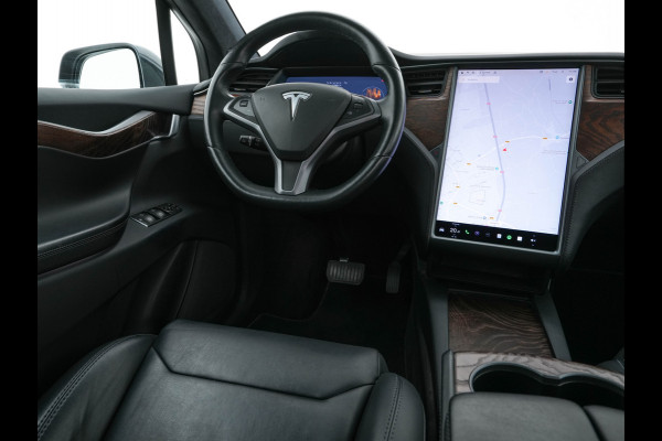 Tesla Model X 100D AWD [ 3-Fase ] Aut. *PANO-WINDOW | AUTO-PILOT | FULL-LEATHER | TOWBAR | CCS-FASTLOADER | NAVI-FULLMAP | FULL-LED | AIR-SUSPENSION | DIGI-COCKPIT | KEYLESS | CAMERA | DAB+ | HEATED-COMFORT-SEATS | 20''ALU*