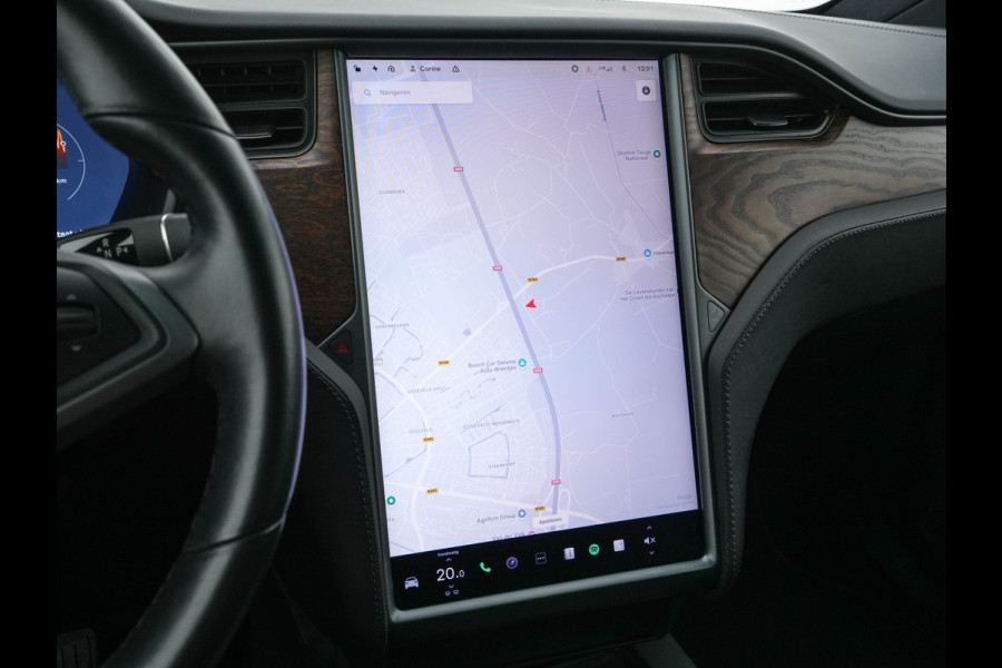 Tesla Model X 100D AWD [ 3-Fase ] Aut. *PANO-WINDOW | AUTO-PILOT | FULL-LEATHER | TOWBAR | CCS-FASTLOADER | NAVI-FULLMAP | FULL-LED | AIR-SUSPENSION | DIGI-COCKPIT | KEYLESS | CAMERA | DAB+ | HEATED-COMFORT-SEATS | 20''ALU*