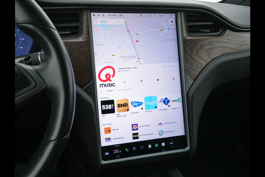 Tesla Model X 100D AWD [ 3-Fase ] Aut. *PANO-WINDOW | AUTO-PILOT | FULL-LEATHER | TOWBAR | CCS-FASTLOADER | NAVI-FULLMAP | FULL-LED | AIR-SUSPENSION | DIGI-COCKPIT | KEYLESS | CAMERA | DAB+ | HEATED-COMFORT-SEATS | 20''ALU*