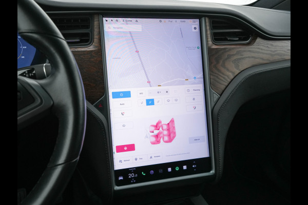 Tesla Model X 100D AWD [ 3-Fase ] Aut. *PANO-WINDOW | AUTO-PILOT | FULL-LEATHER | TOWBAR | CCS-FASTLOADER | NAVI-FULLMAP | FULL-LED | AIR-SUSPENSION | DIGI-COCKPIT | KEYLESS | CAMERA | DAB+ | HEATED-COMFORT-SEATS | 20''ALU*