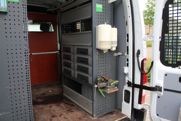 Opel Movano T35 2.3 CDTI BiTurbo 170PK Euro6 Automaat L1H2 Servicebus ✓ Bott inrichting ✓ Stroomomvormer ✓ Standkachel