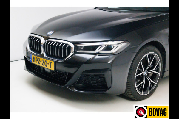 BMW 5 Serie 545e xDrive High Executive M-sport 394 PK | Pano | Trekhaak elec. | Volledig leder 360 Camera, Stoel- en stuurverwarming