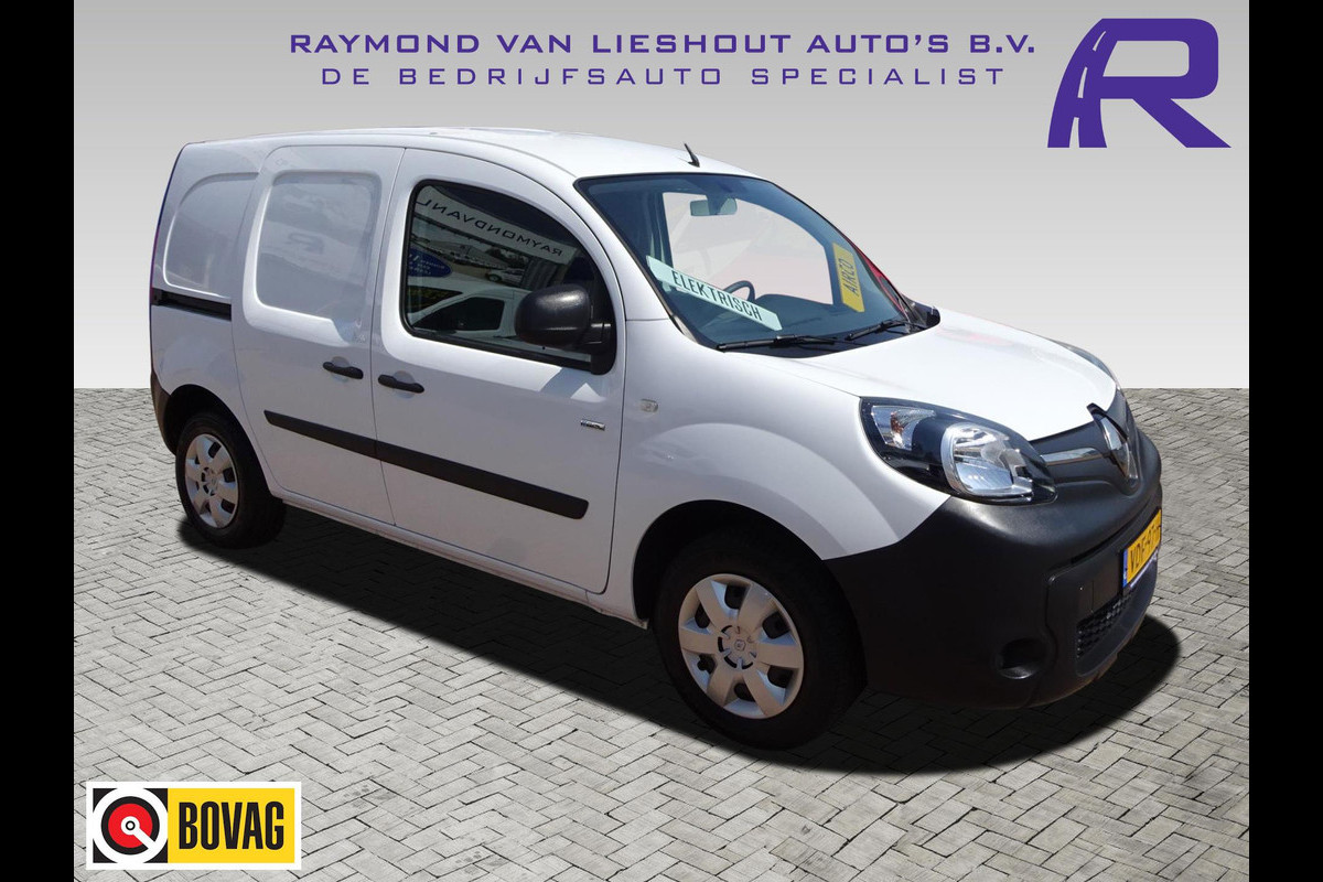 Renault Kangoo Z.E. 33 ( Koopaccu ) 190 Km rijbereik AIRCO CRUISE SCHUIFDEUR PDC Renault Kangoo Z.E. 33 ( Koopaccu ) 190 Km rijbereik AIRCO CRUISE SCHUIFDEUR PDC