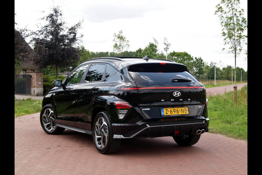 Hyundai Kona 1.6 GDI HEV N Line Sky | Panoramadak | 360 Camera | Apple Carplay | Stoelverwarming | NL-Auto |