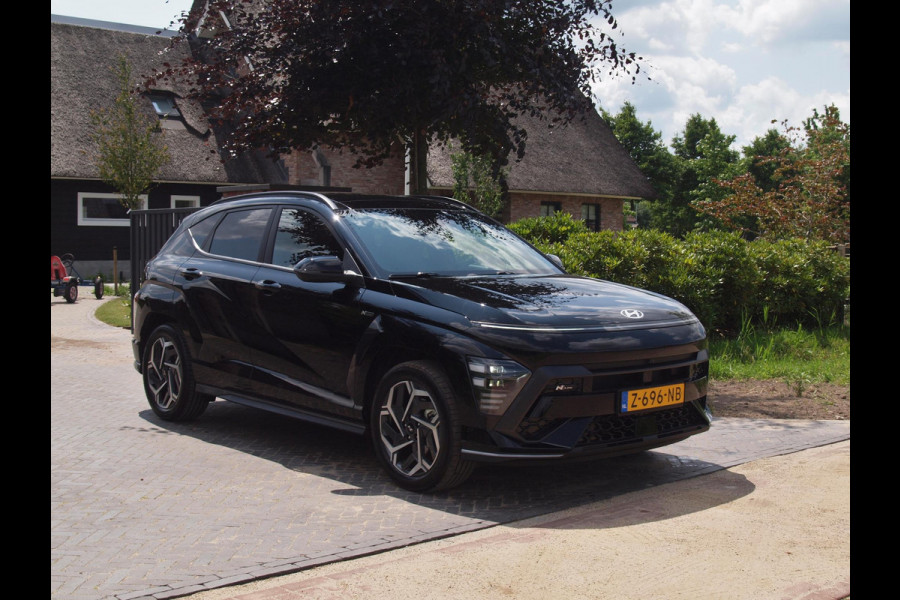 Hyundai Kona 1.6 GDI HEV N Line Sky | Panoramadak | 360 Camera | Apple Carplay | Stoelverwarming | NL-Auto |