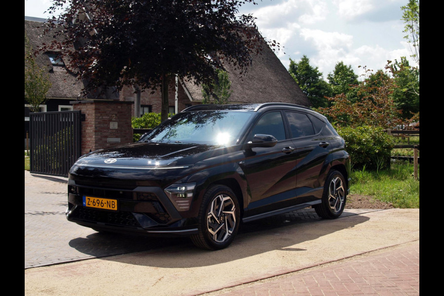 Hyundai Kona 1.6 GDI HEV N Line Sky | Panoramadak | 360 Camera | Apple Carplay | Stoelverwarming | NL-Auto |