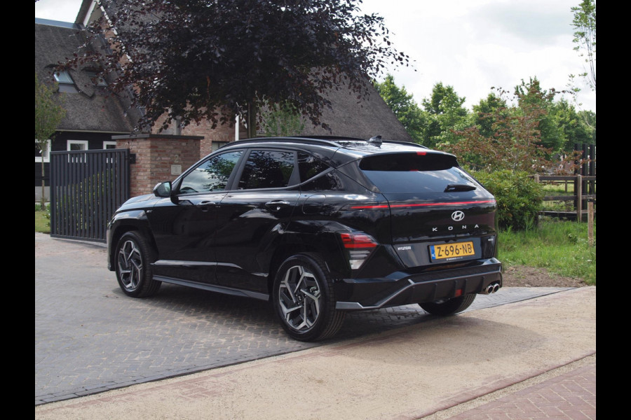 Hyundai Kona 1.6 GDI HEV N Line Sky | Panoramadak | 360 Camera | Apple Carplay | Stoelverwarming | NL-Auto |