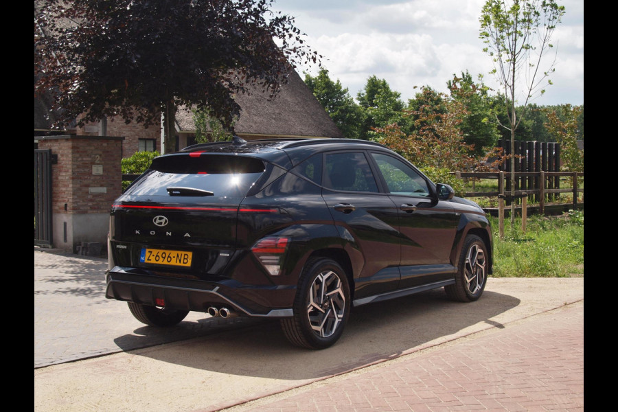 Hyundai Kona 1.6 GDI HEV N Line Sky | Panoramadak | 360 Camera | Apple Carplay | Stoelverwarming | NL-Auto |